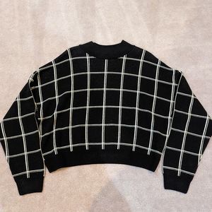 Black Squared Sweater - Primark